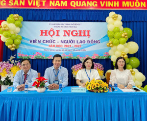 ỘI NGHỊ VIÊN CHỨC - NGƯỜI LAO ĐỘNG NĂM HỌC 2024-2025 & KỶ NIỆM NGÀY PHỤ NỮ VIỆT NAM 20/10